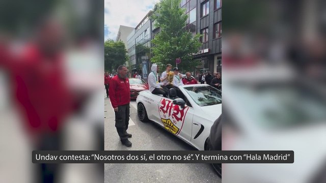 ¿El próximo fichaje del Madrid? La broma a Stiller de sus compañeros del Stuttgart, vean su reacción