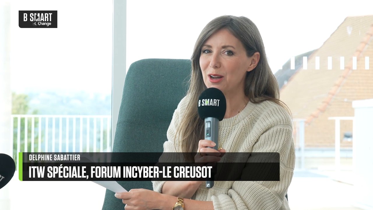 SMART TECH Forum InCyber Le Creusot l'interview d'Ophélie Van