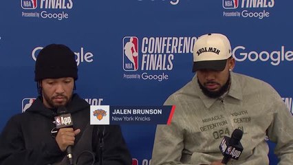 Knicks - Brunson : "Une série imprévisible, aucun avantage n’est assuré"