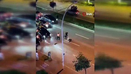 Bursa\'da şampiyonluk kutlamasında ortalık karıştı