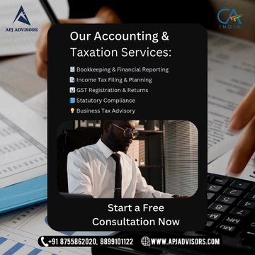 Expert Accounting & Taxation Services in Delhi | APJ Advisors