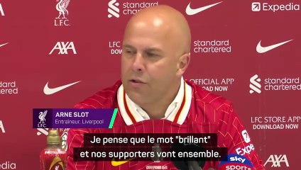 Slot : "Formidable pour Trent d'avoir des adieux comme ceux qu'il a eus"