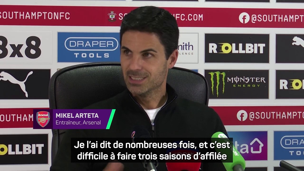 Arteta : "Si vous ne pouvez pas être les meilleurs, soyez les meilleurs des autres"