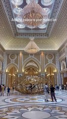 A Majestic Palace in Abu Dhabi You Must Visit 🇦🇪 | Royal Luxury in the UAE