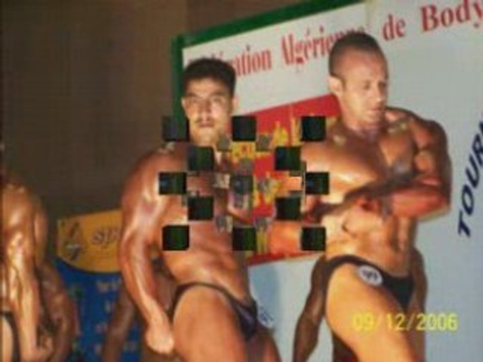 CHAMPION D'ALGERIE AU BODYBUILDING FAYçAL GHETTAS