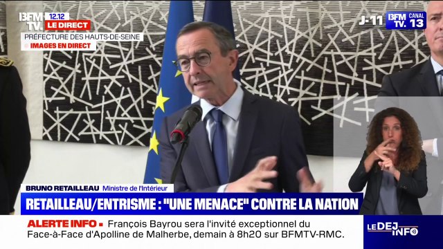 Rapport sur les Frères musulmans: Faire comme si on ne savait rien, désormais ce n'est plus possible , déclare Bruno Retailleau