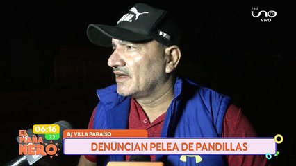 SCZ DENUNCIA PANDILLAS CON MACHETES