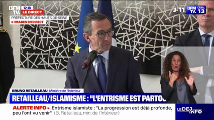 Entrisme islamiste: Bruno Retailleau souhaite "faciliter les dissolutions des associations"