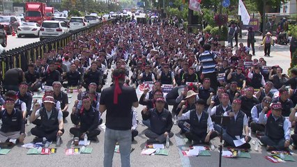 서울 버스 노조 28일 총파업..."통상임금 포기 불가" / YTN