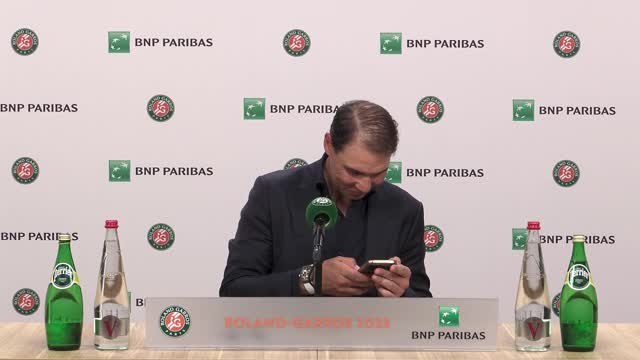 Roland-Garros - Nadal revient sur le texto de Murray après la victoire d'Arsenal sur le Real Madrid