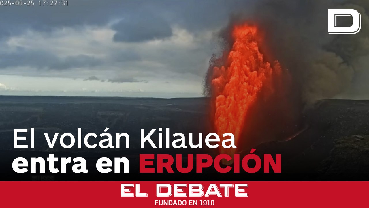 El volcán Kilauea entra en erupción en Hawái con fuentes de lava de hasta 300 metros de altura
