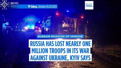 Russia's casualties in its war against Ukraine near 1 million troops, Kyiv says