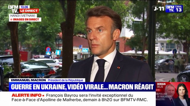 Taxes douanières: Nous ne pensons pas que ce soit la bonne méthode , indique Emmanuel Macron