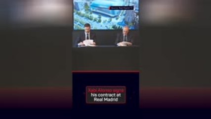 Xabi Alonso signs Real Madrid contract