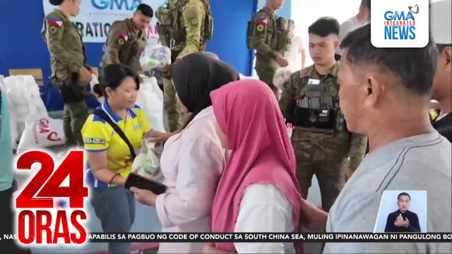 Mga nasalanta ng malawakang pagbaha sa Maguindanao del Sur, hinatiran ng tulong ng GMA Kapuso Foundation | 24 Oras