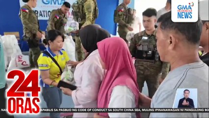Mga nasalanta ng malawakang pagbaha sa Maguindanao del Sur, hinatiran ng tulong ng GMA Kapuso Foundation | 24 Oras