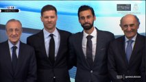 Arbeloa, el otro gran apoyo de Xabi Alonso en el día de su presentación