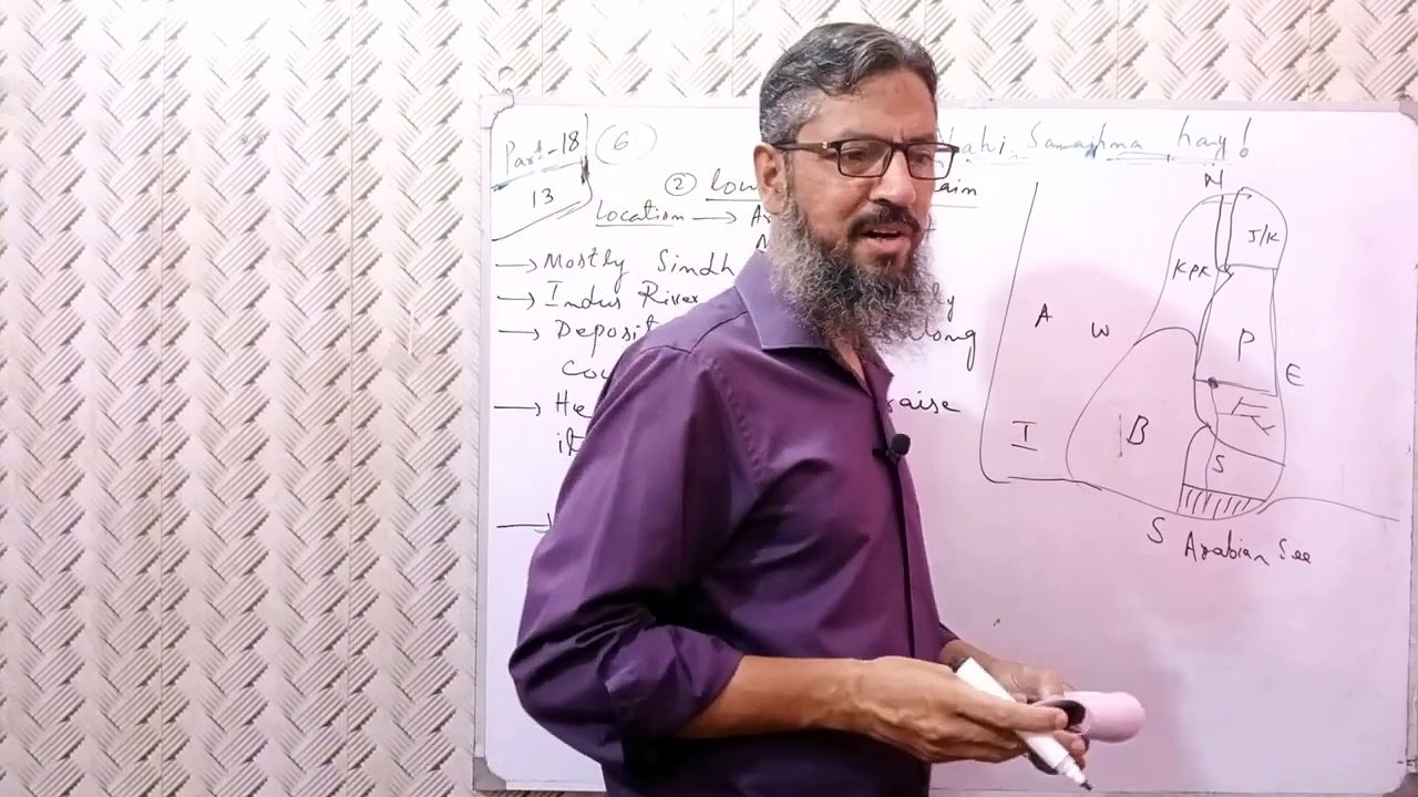 indus delta _ lower indus plain _ 10 class pst chapter 4 _ sindh textbook board #pakistanstudies