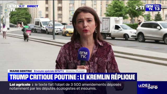 Donald Trump critique Vladimir Poutine: le porte-parole du Kremlin répond et indique que les frappes russes sont une riposte aux attaques de drones ukrainiens