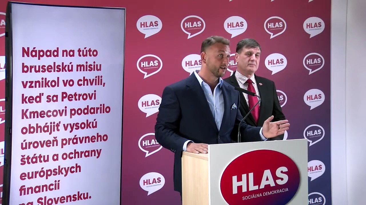 ZÁZNAM: Hlas-SD: Výbor EP pre kontrolu rozpočtu má za cieľ pripraviť SR o investície