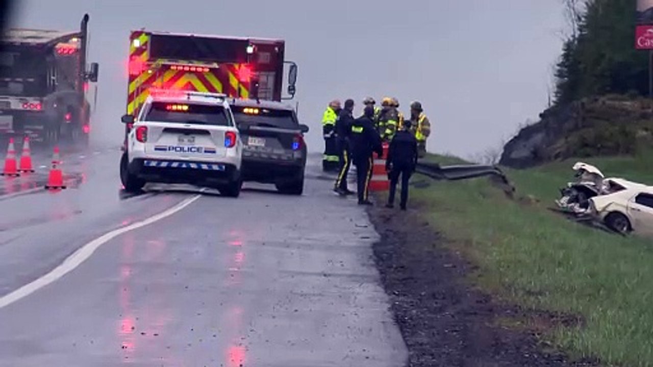 Accident mortel sur l'autoroute 2 - 23 mai 2025
