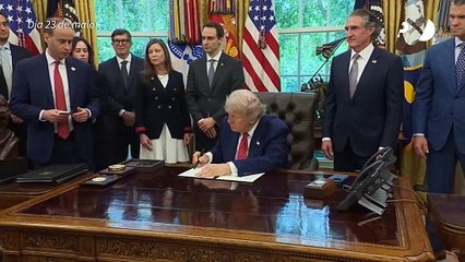 Trump adia para julho a aplicação de tarifas contra União Europeia