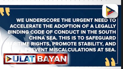 Kapayapaan sa usapin ng territorial disputes, isinulong ni PBBM sa 46th ASEAN Summit