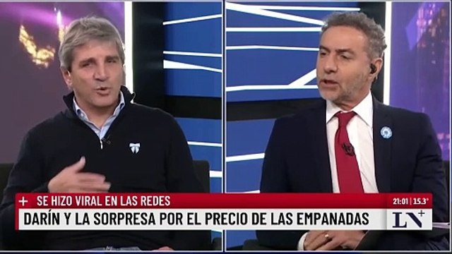 Luis Caputo cruzó a Ricardo Darín por el precio de las empanadas: la dura respuesta
