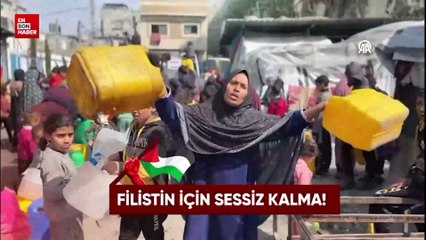 Gazeteciler, Filistin için nöbette: SESSİZ KALMA
