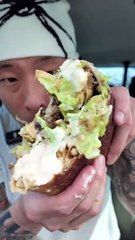 Follow for more ASMR videos🌮🍟 Credits: @shhhhimeating1 #mukbang #asmr #fastfood #asmreating