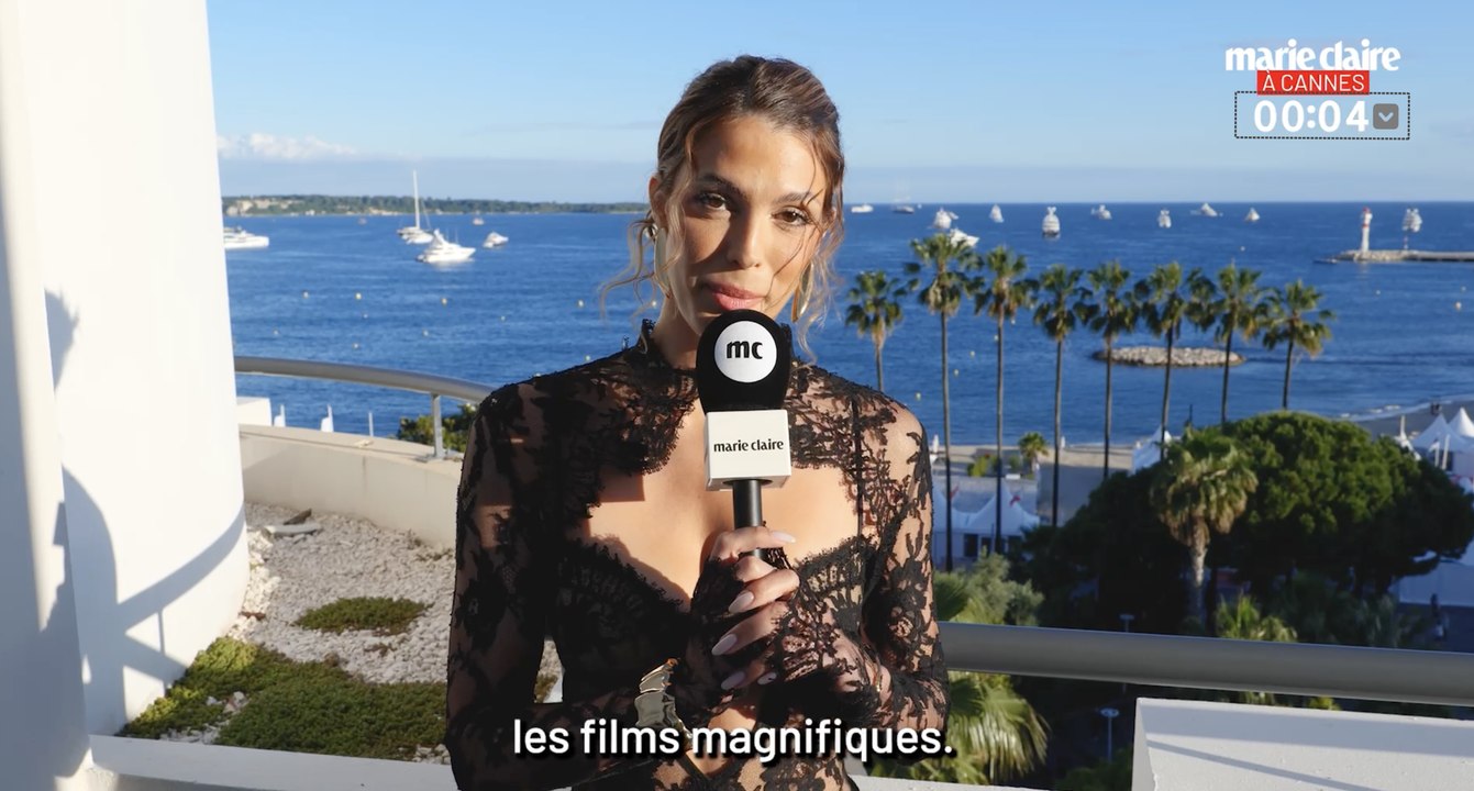 Iris Mittenaere à Cannes : "À chaque fois que je monte les marches, je pense à ma grand-mère"
