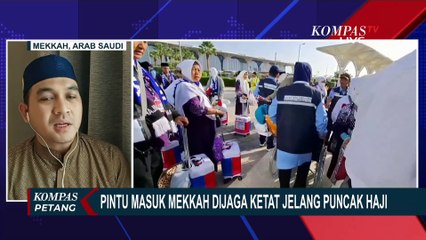 Pintu Masuk Mekkah Dijaga Ketat Jelang Puncak Haji