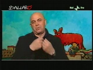 Crozza a Ballarò-Alemanno