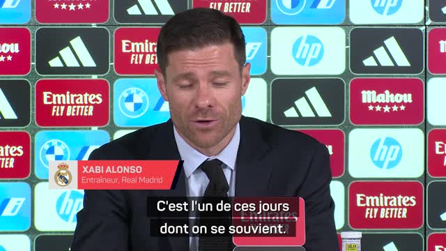 Real Madrid - Xabi Alonso : "Un jour très excitant, l'un de ceux dont on se souvient"