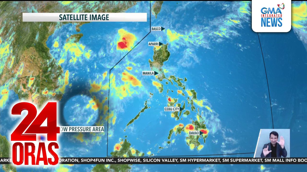 PAGASA - Pansamantalang nawala ang epekto ng intertropical convergence zone o ITCZ pero may bagong low pressure area na namataan malapit sa bansa | 24 Oras