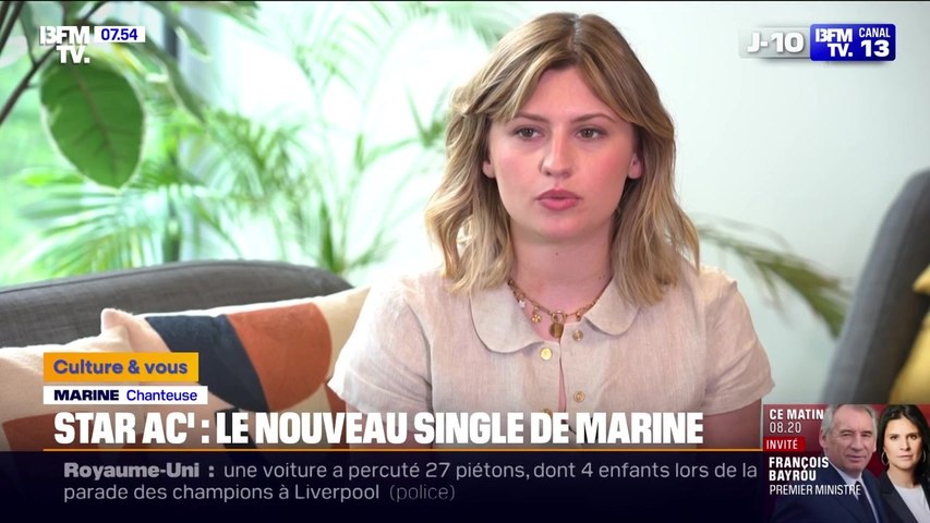 Marine (Star Academy) chia sẻ về chuyện tình cảm của mình: "Tôi tạm gác lại một chút" (VIDEO)