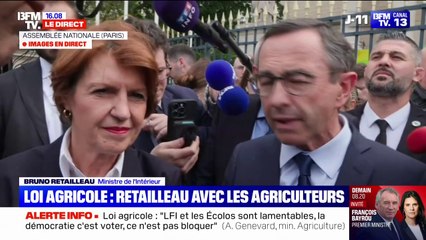 Colère des agriculteurs: "C'est une absurdité d'opposer agriculture et environnement", affirme Annie Genevard