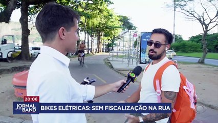 Bikes elétricas: sem fiscalização na rua