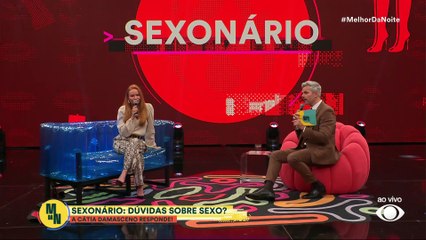 SEXONÁRIO: Ouvir também dá prazer? | Melhor da Noite