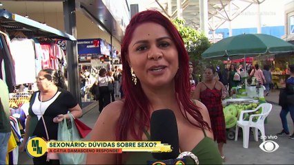 Engolir esperma faz mal? Catia Damasceno responde no Melhor da Noite