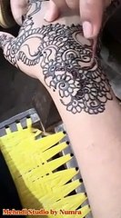 How To Make Simple Back Hand Mehndi Design For Beginners #mehndistudiobynumra #mehndi #henna #dailymotion