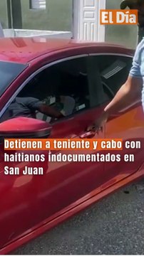 Segundo teniente del ERD y a cabo de la PN con haitianos indocumentados en San Juan de la Maguana