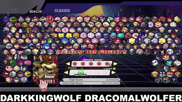 (SUPER SMASH BROS BRAWL REMIX +ULTRA) GAMEPLAY #7. BOWSER.