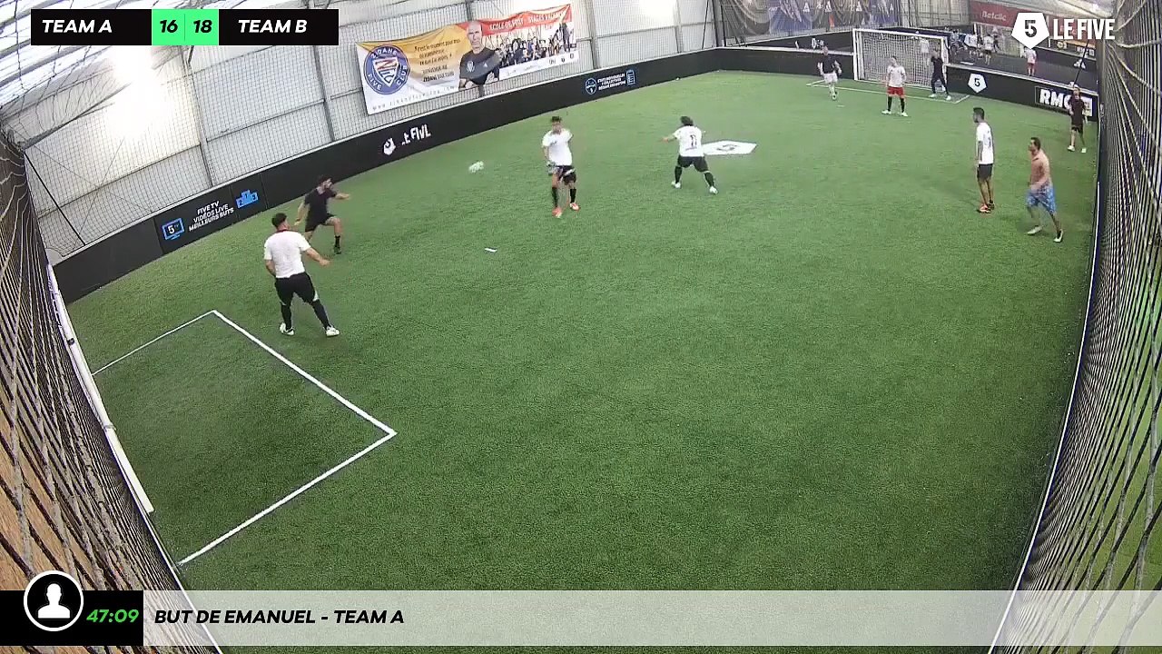 But de Emanuel - Team A