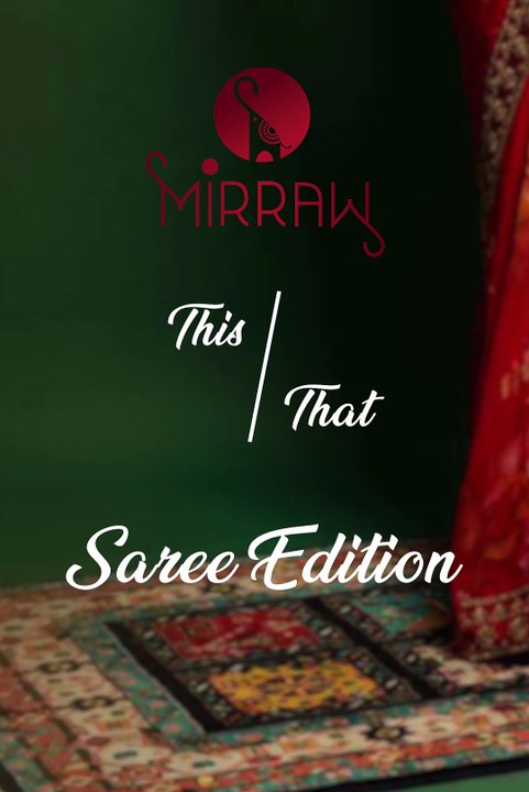 This or That – Saree Edition  Fun Saree Style Picks from Mirraw