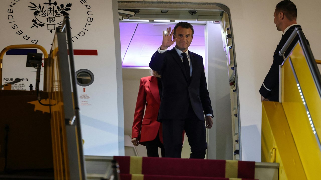 Kontroverse um Aufnahmen von Emmanuel und Brigitte Macron