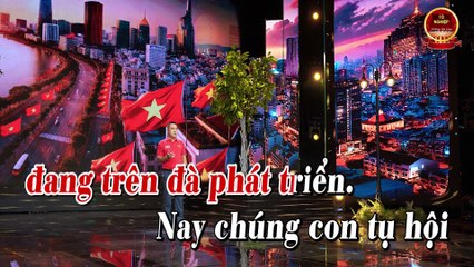 Karaoke ( Dây Đào ) 50 Năm Mùa Xuân Lịch Sử - Sáng Tác + Trình Bày : NS Việt Long ( Official MV 4k)