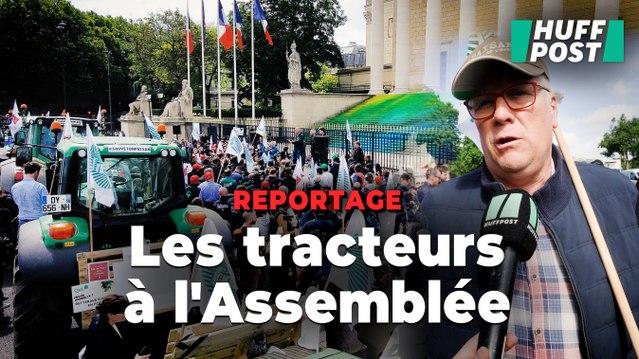 La FNSEA gare ses tracteurs devant l’Assemblée nationale pour le retour de ce néonicotinoïde