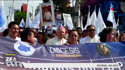 Miles marchan contra la violencia y la inseguridad en Morelos