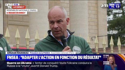 Colère des agriculteurs: "Nous sommes prêts à parler à tout le monde", affirme Arnaud Rousseau, président de la FNSEA